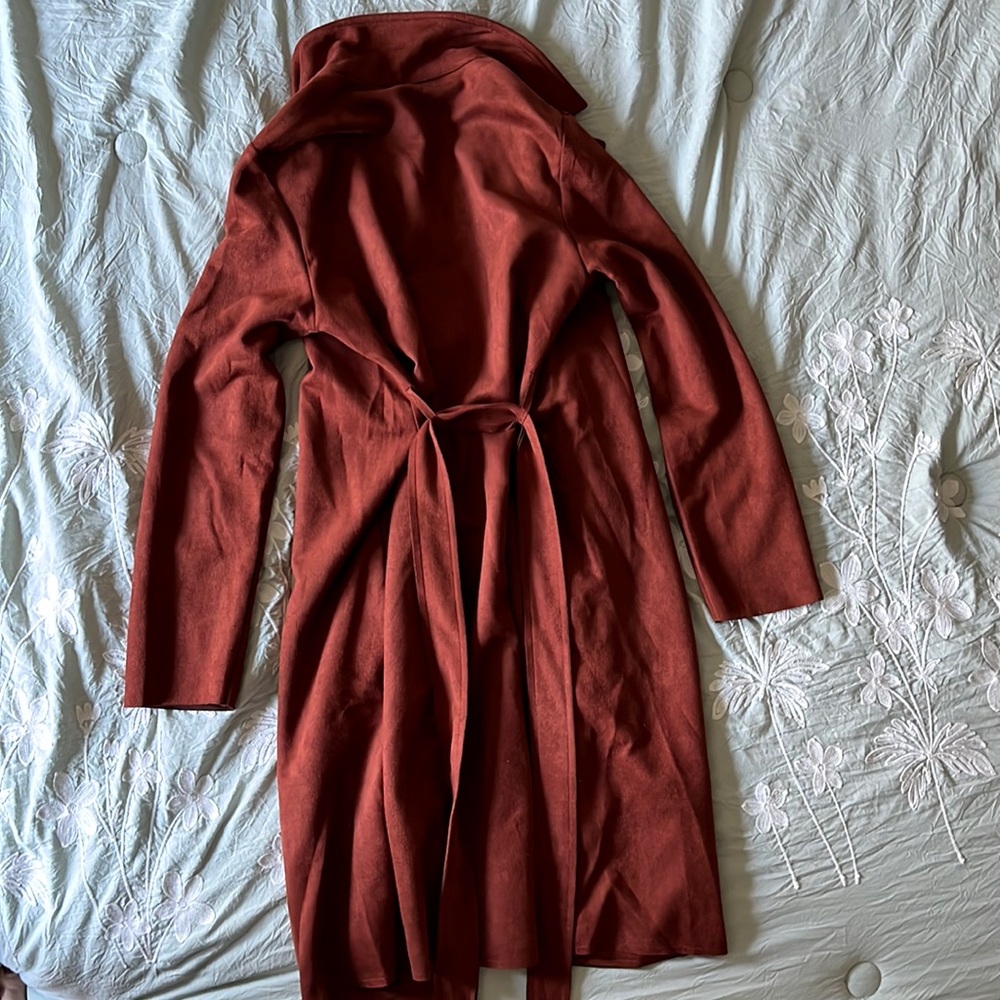 SHEIN Trench Coat/Sweater - Picture 2 of 4